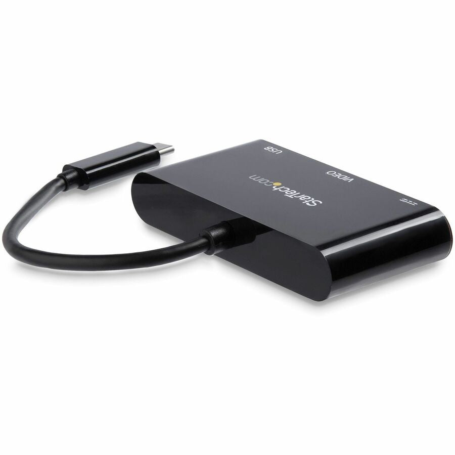 StarTech.com USB-C to VGA Multifunction Adapter with Power Delivery and USB-A Port