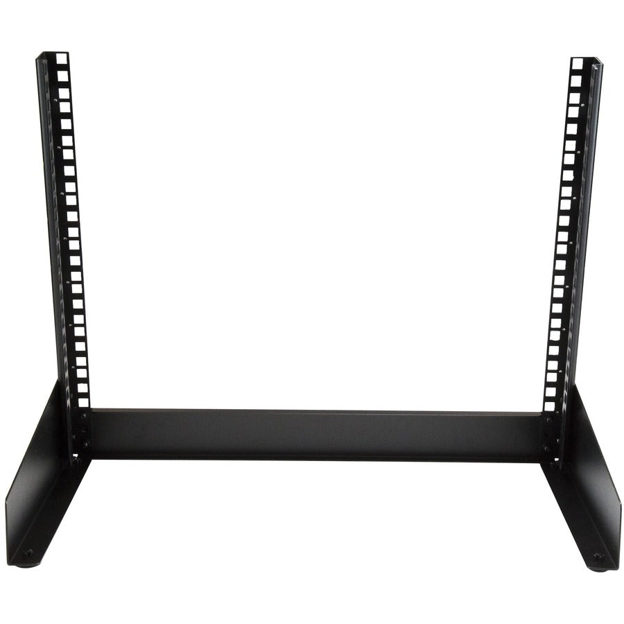 StarTech.com 8U Desktop Rack - 2-Post Open Frame Rack - 19in Open Frame Desktop Rack - 8U