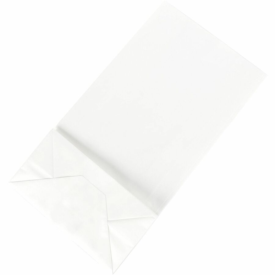 11" Length x 6" Width - White - Paper - 100 / Pack