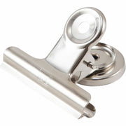 Charles Leonard Magnetic Spring Clips, 2" Length, 1 Box