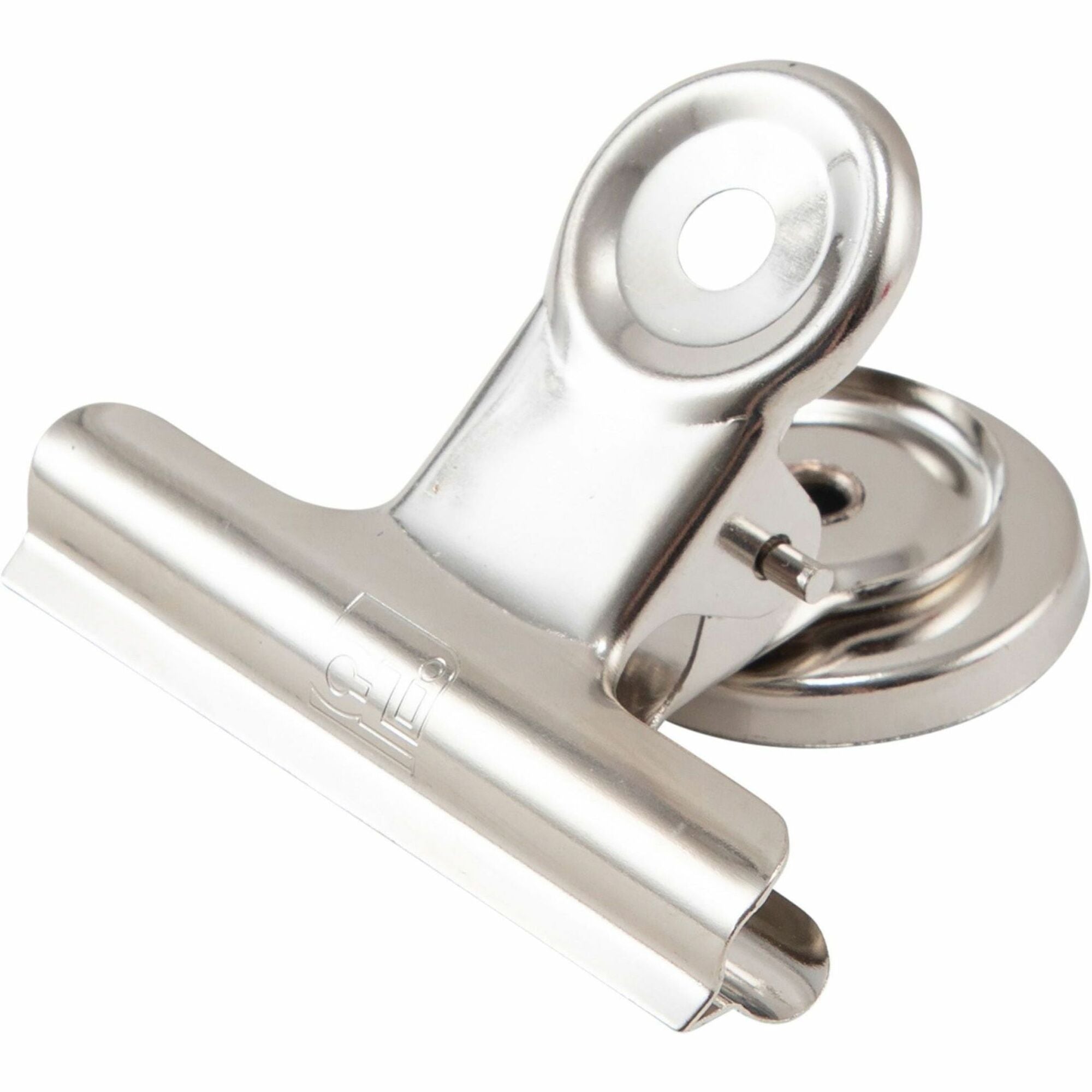 Charles Leonard Magnetic Spring Clips, 2" Length, 1 Box