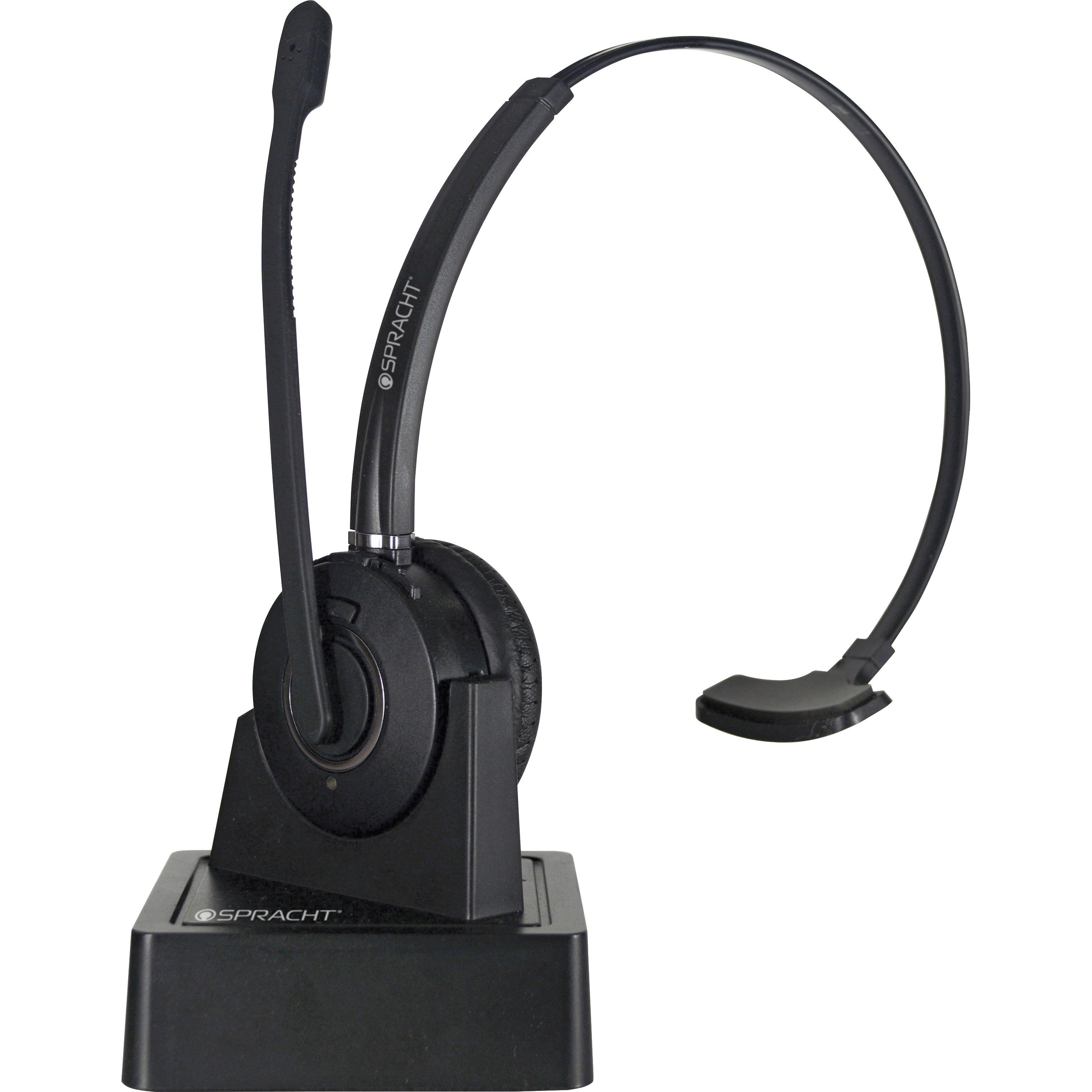 Mono - Wireless - Bluetooth - 33 ft - Over-the-head - Monaural - Supra-aural - Noise Canceling