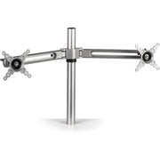 Fellowes Lotus Dual Monitor Arm Kit, Silver, Supports 2 Displays up to 27", 26 lb Load Capacity, 1 Each