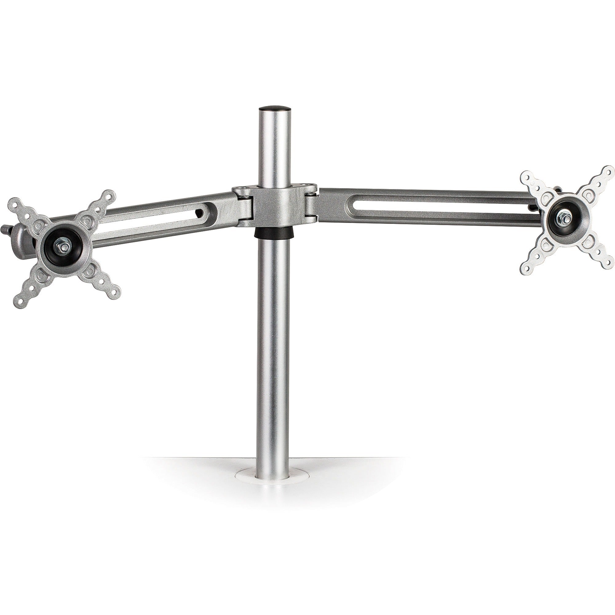 Fellowes Lotus Dual Monitor Arm Kit, Silver, Supports 2 Displays up to 27", 26 lb Load Capacity, 1 Each
