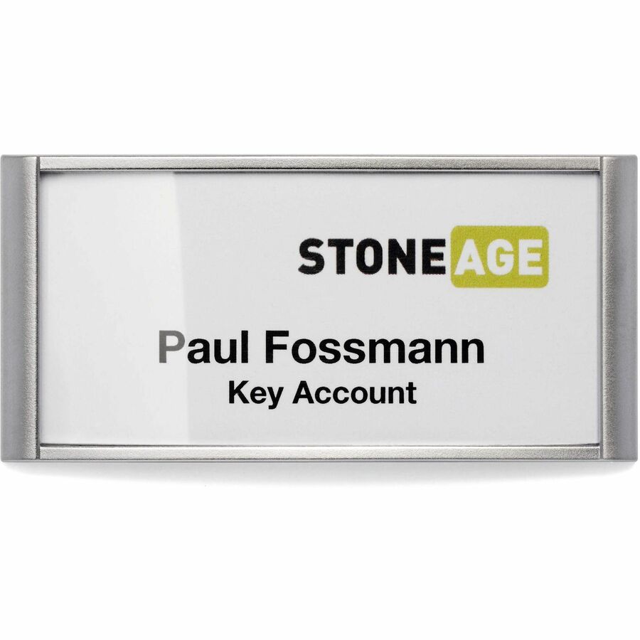 DURABLE Magnetic Classic Name Badge Holder