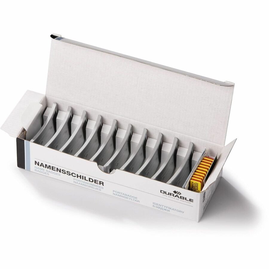 DURABLE Magnetic Classic Name Badge Holder