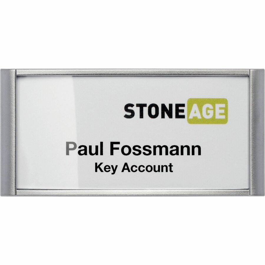 DURABLE Magnetic Classic Name Badge Holder