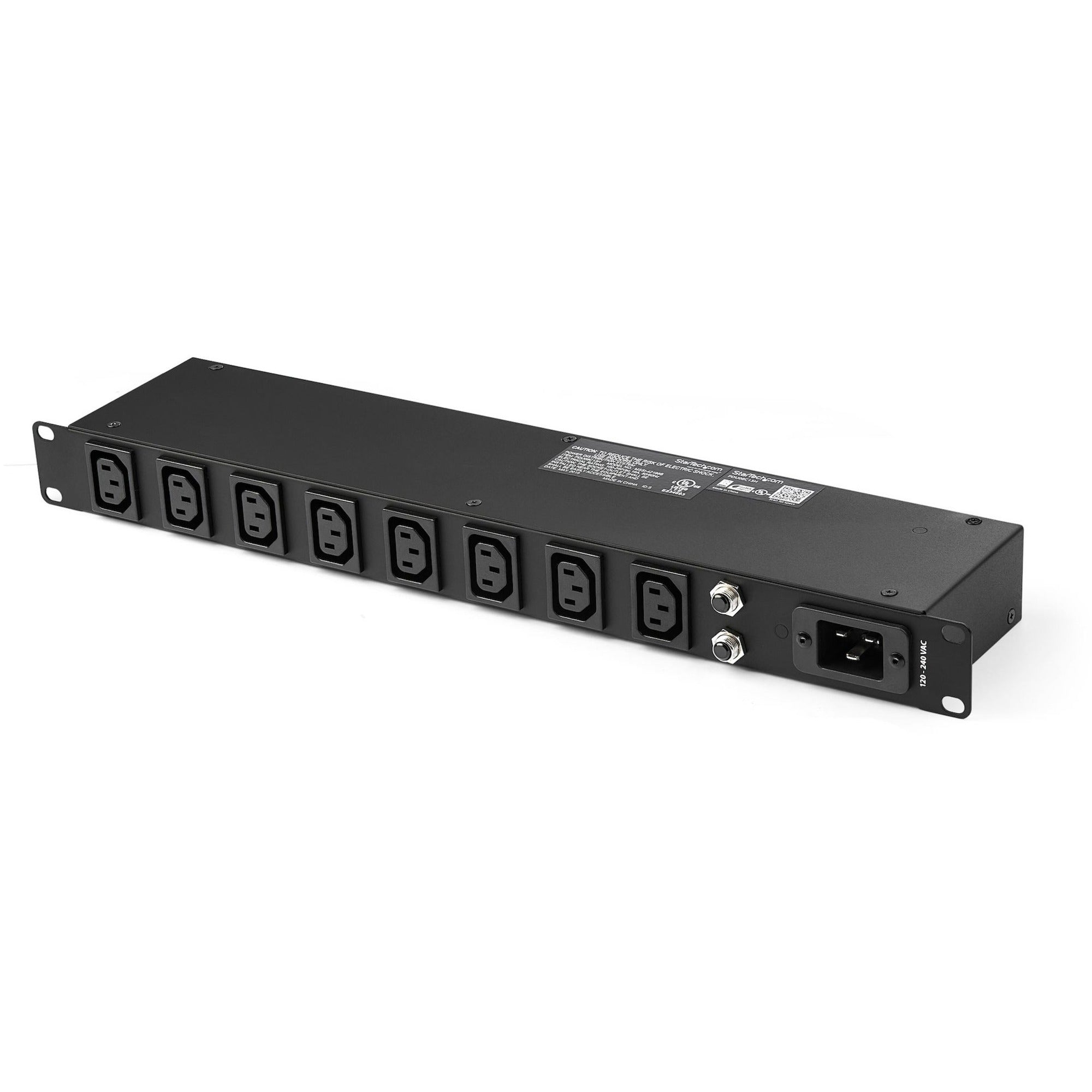 StarTech.com 8-Outlet PDU
