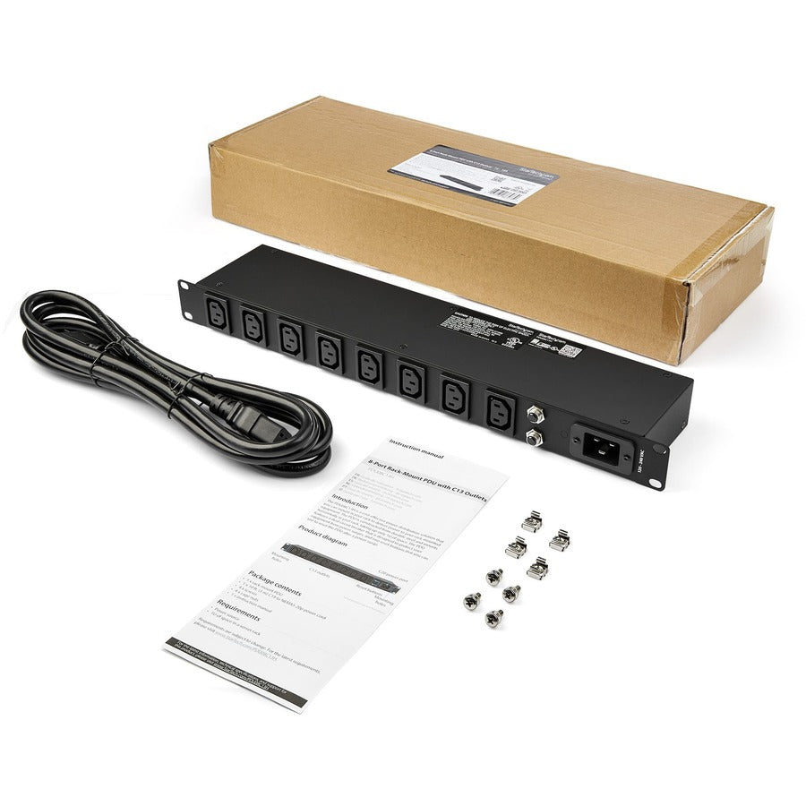 StarTech.com 8-Outlet PDU