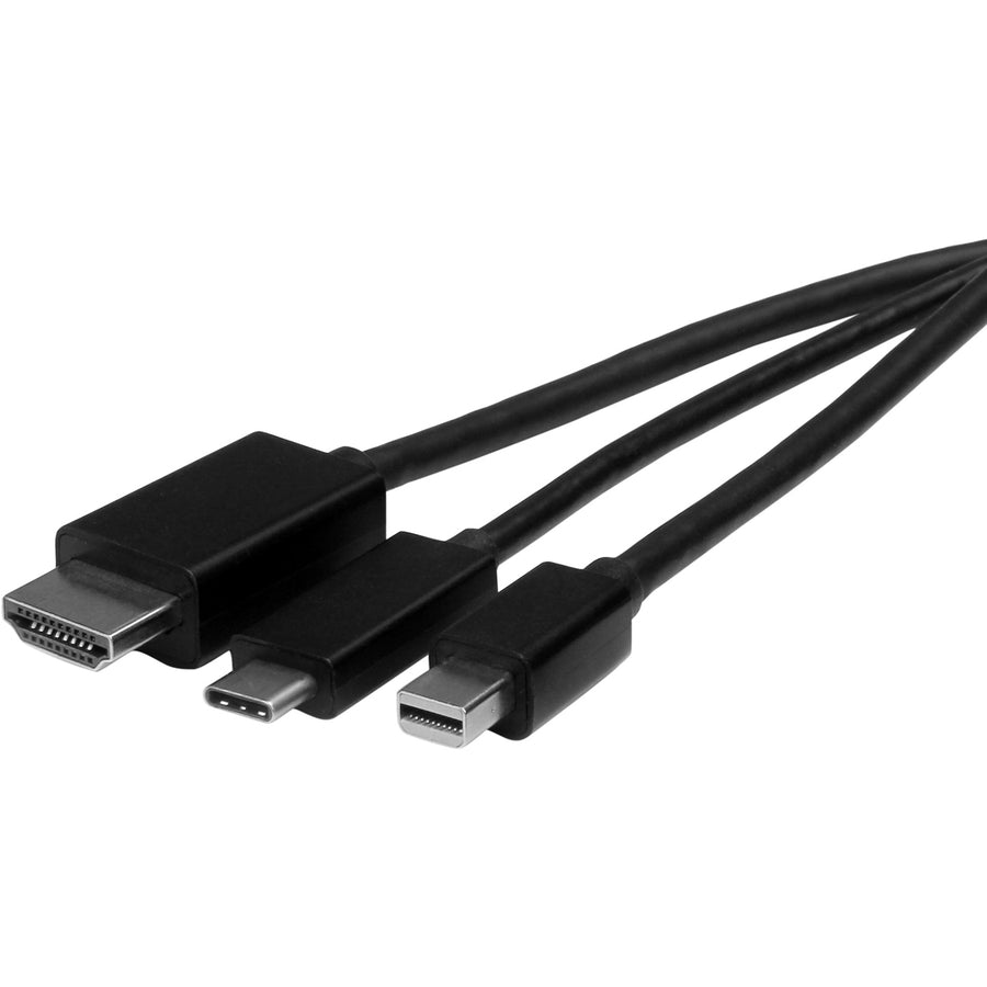 StarTech.com 2m USB-C, HDMI or mDP to HDMI Converter Cable