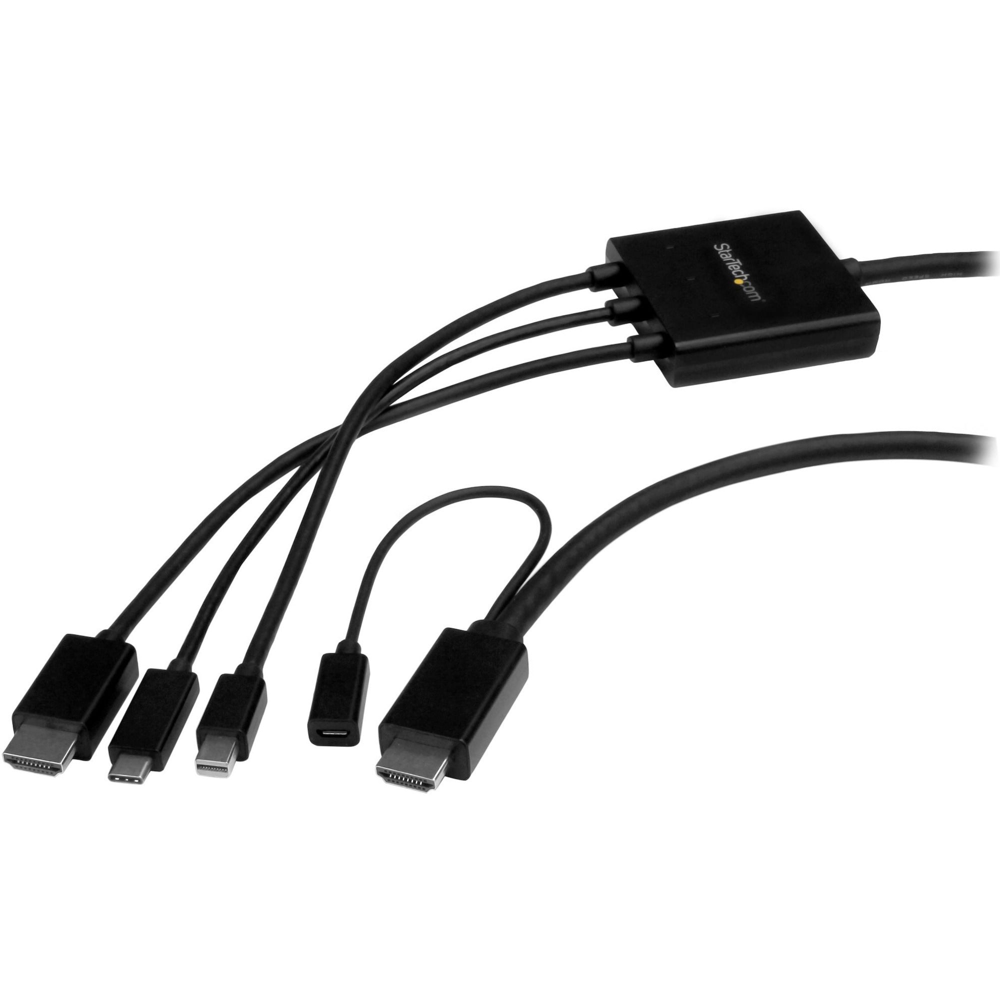 StarTech.com 2m USB-C, HDMI or mDP to HDMI Converter Cable