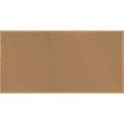48" Board Height x 96" Board Width - Cork Surface - Self-healing - Oak Frame - 1 Each