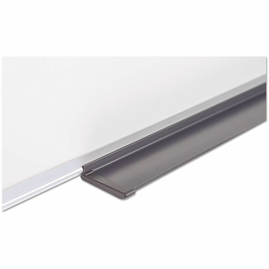 MasterVision Super Value Lacquered Steel Dry Erase Board, 48" x 36", Magnetic, Anodized Aluminum Frame, Rectangle, Horizontal/Vertical Orientation, Includes Mounting Hardware and Pen Tray, 1 Each