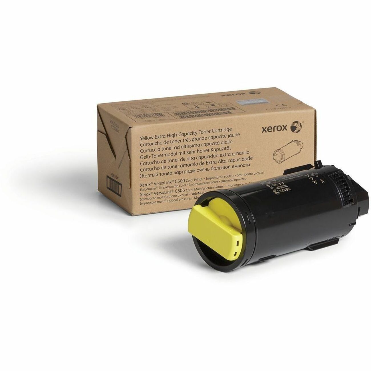 Xerox Original Extra High Yield Laser Toner Cartridge, Yellow, 9000 Pages, 1 Each