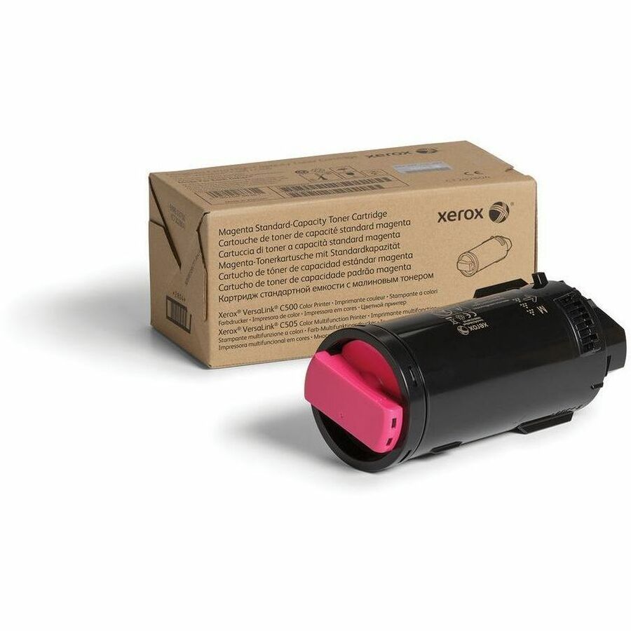 Xerox Original Standard Yield Laser Toner Cartridge, Magenta, 2400 Pages, 1 Each