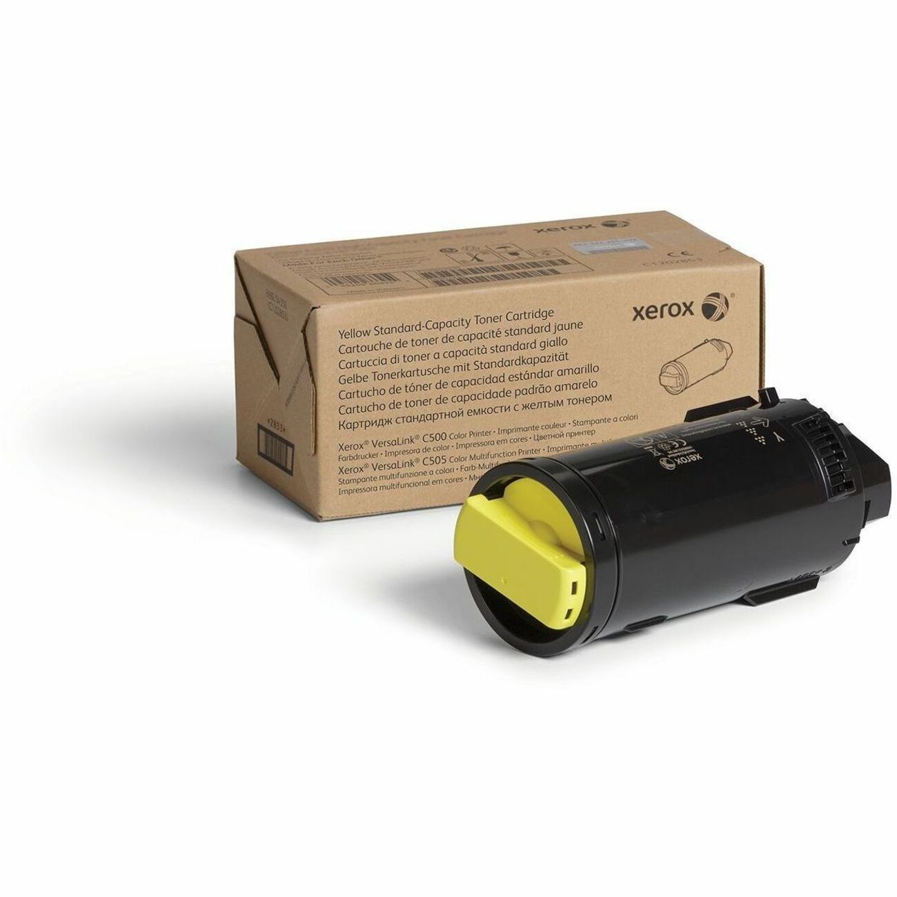 Xerox Original Standard Yield Yellow Laser Toner Cartridge, 1 Each, 2400 Pages