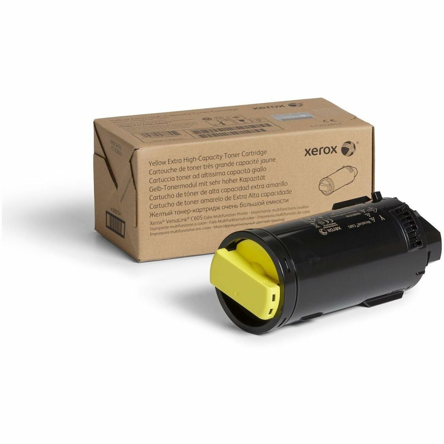 Xerox Original Extra High Yield Laser Toner Cartridge, Yellow, 1 Each, 16,800 Page Yield