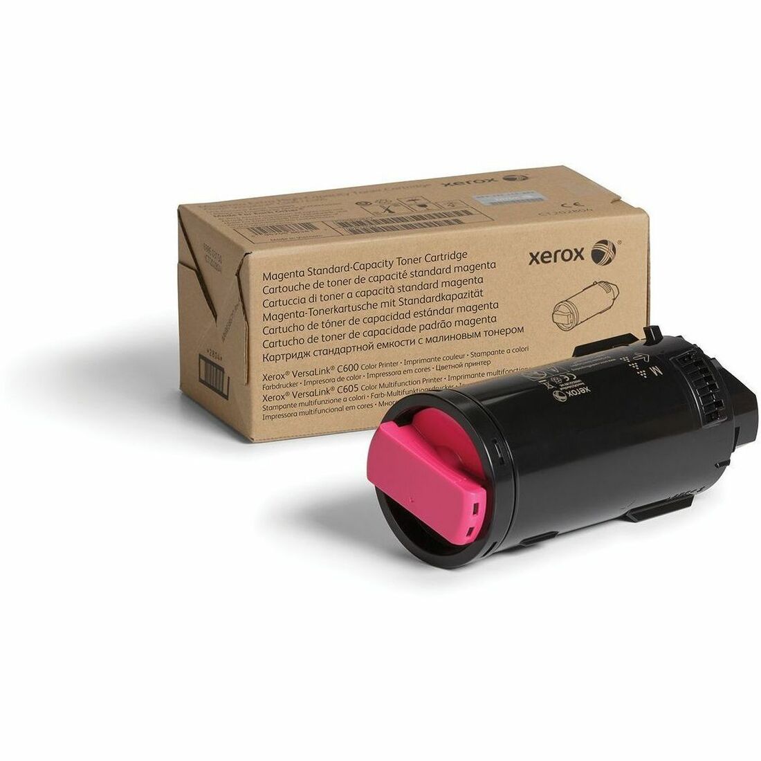 Xerox Original Standard Yield Laser Toner Cartridge, Magenta, 6000 Pages, 1 Each