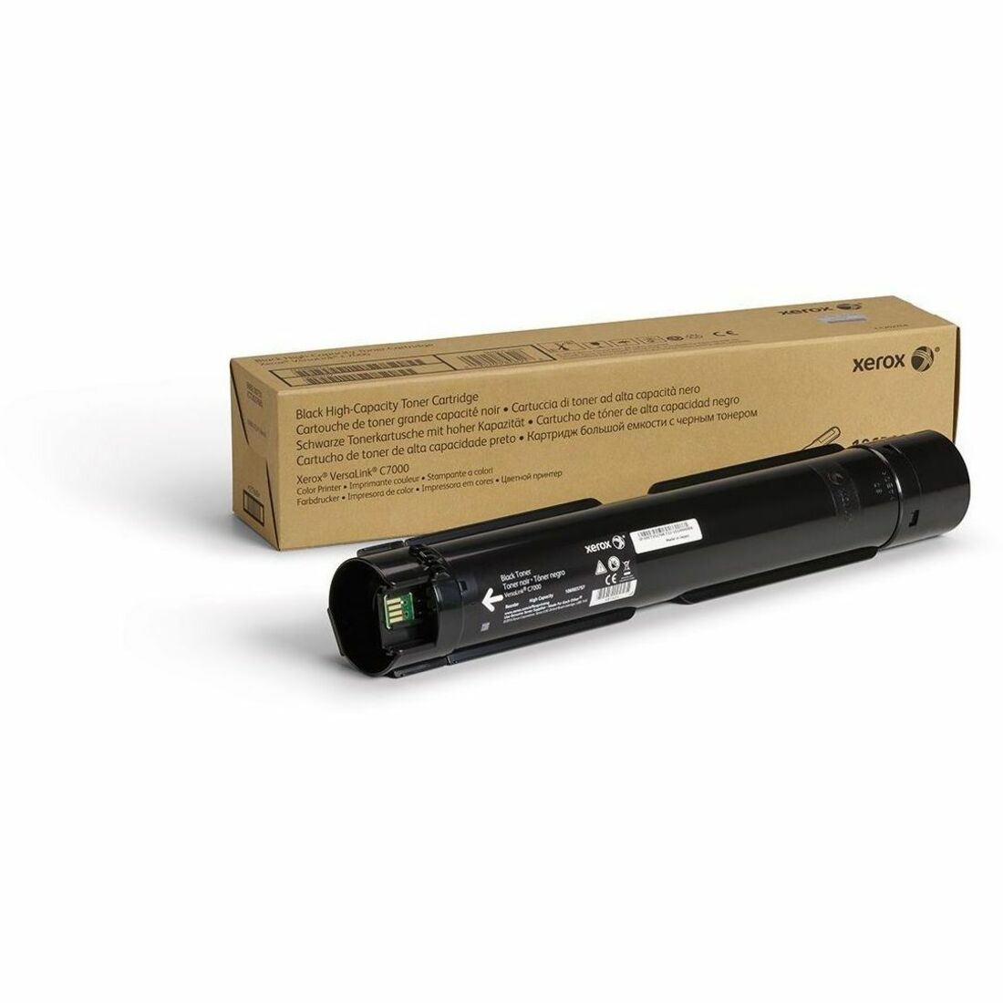 Xerox Original High Yield Laser Toner Cartridge, Black, 10700 Page Yield, 1 Each