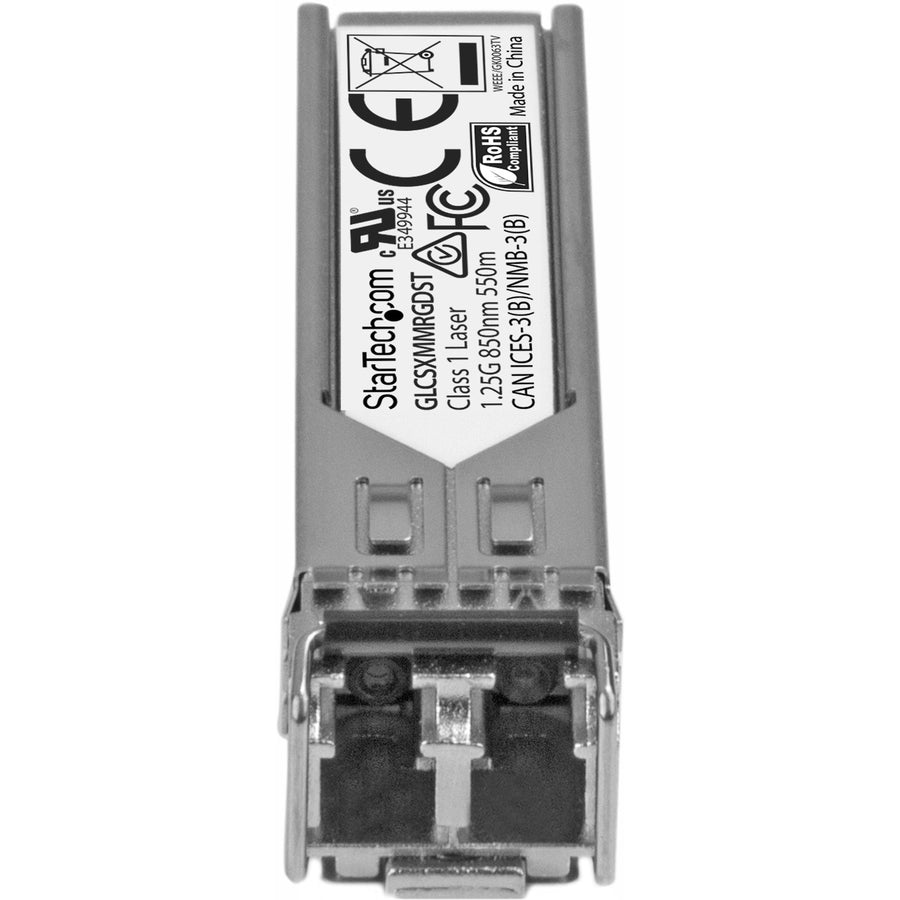 StarTech.com Cisco GLC-SX-MM-RGD Compatible SFP Transceiver Module - 1000BASE-SX