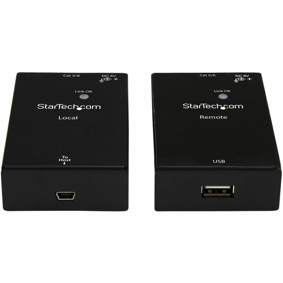 StarTech.com 1-Port USB 2.0-Over-Cat5-or-Cat6 Extender Kit - 165 ft. (50 m)