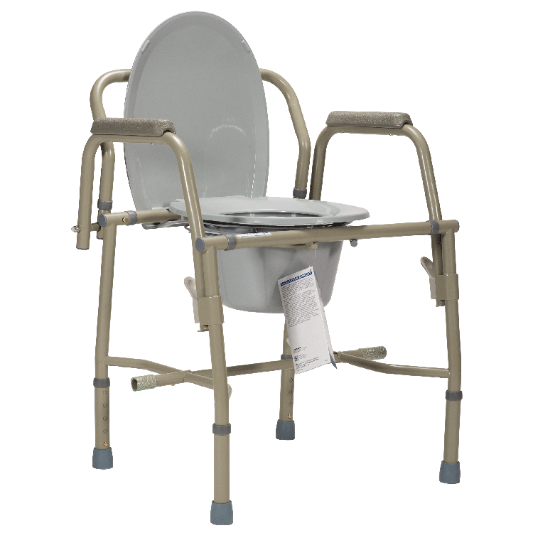 Drop-Arm Commode, 1 Quantity per Case