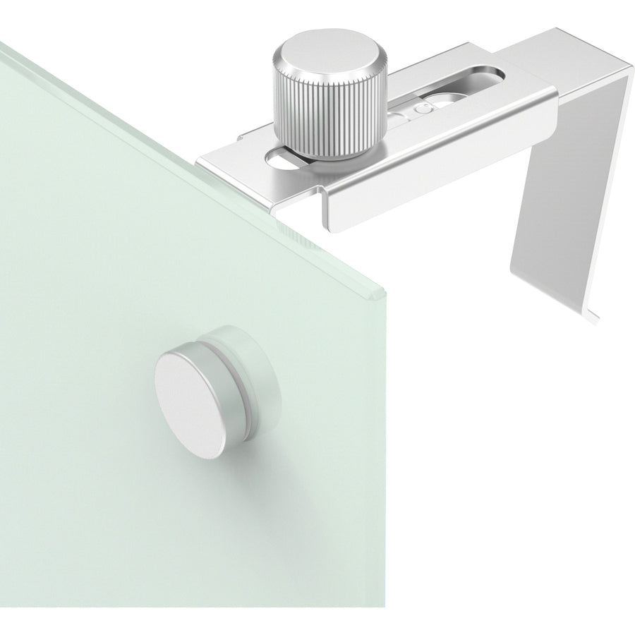 30" (2.5 ft) Width x 18" (1.5 ft) Height - White Tempered Glass Surface - Rectangle - Horizontal/Vertical - Magnetic - 1