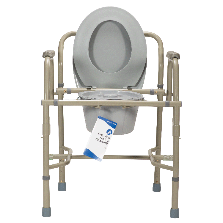 Drop-Arm Commode, 1 Quantity per Case