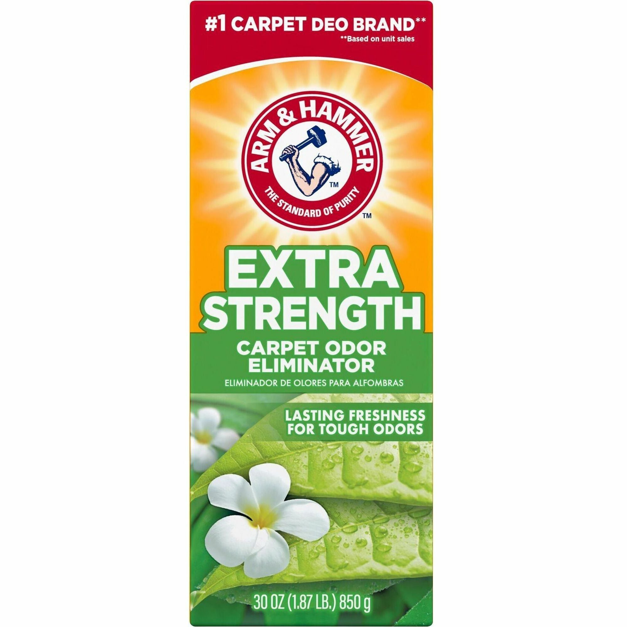 For Carpet - Recommended For: Odor Remover - Deodorize - White - 6 / Carton
