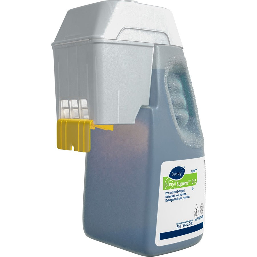 For Pan - Concentrate - 84.5 fl oz (2.6 quart) - Floral Scent - Long Lasting, Durable, Phosphate-free, Easy to Use - Blue - 1 Each