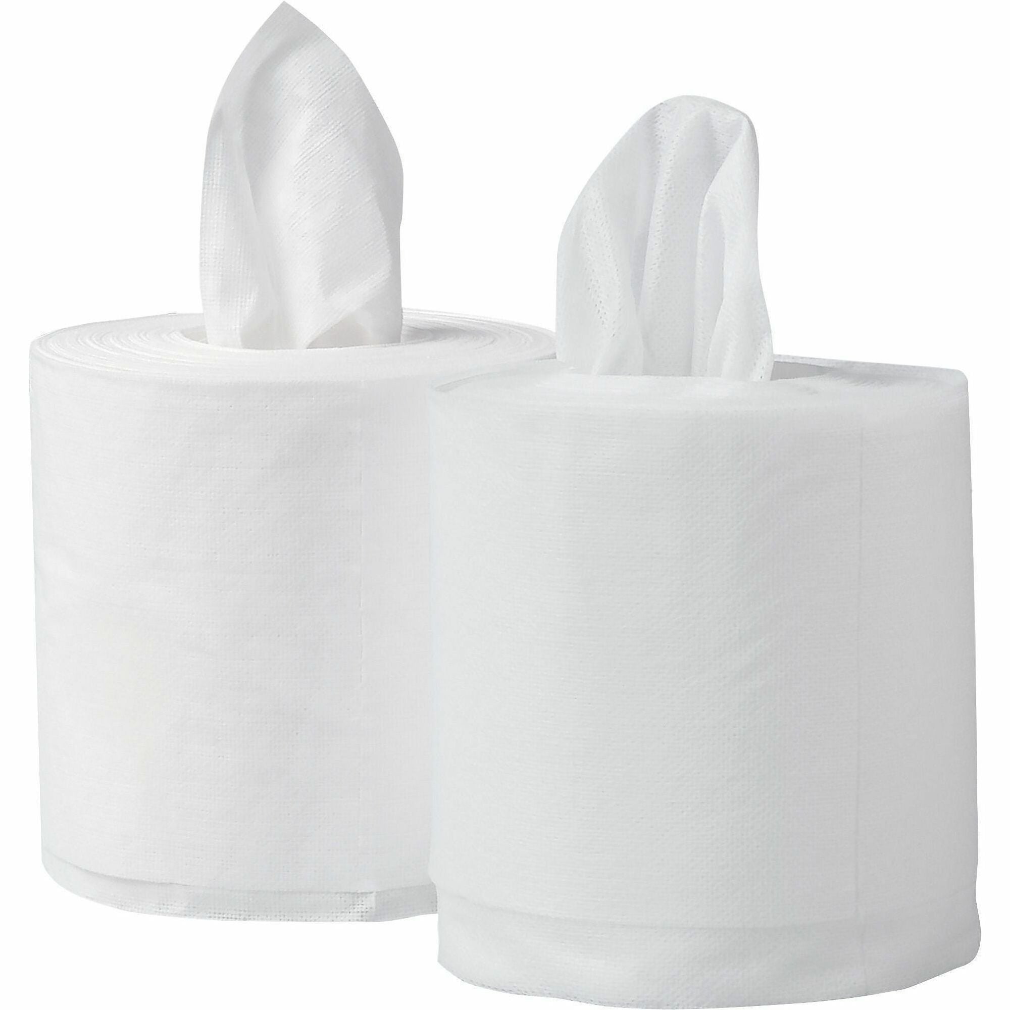 KIMTECH Wipers for Solvents, White, 275 Wipers per Roll, 2 Rolls per Carton, Absorbent and Soft