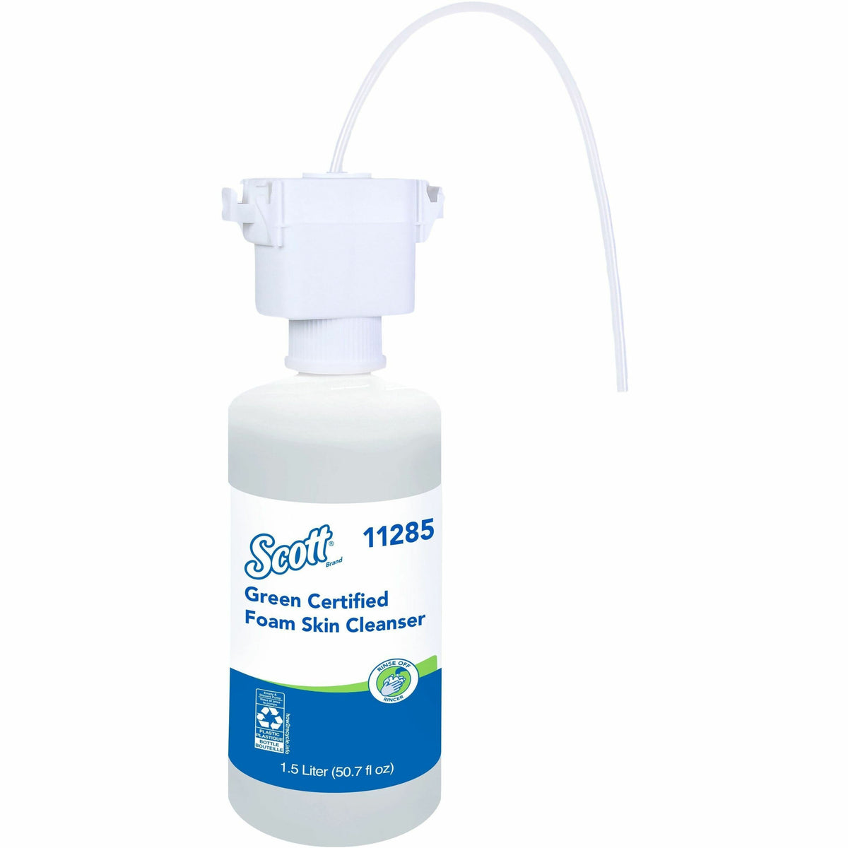 Scott Essential Green Certified Foam Skin Cleanser, Fragrance-Free, Dye-Free, 1.59 Quart, 1 Each