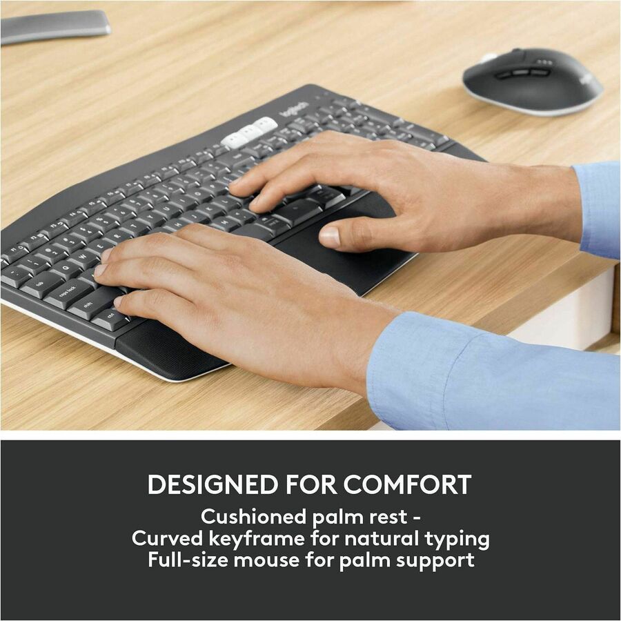 USB Wireless Bluetooth/RF Keyboard - USB Wireless Bluetooth/RF Mouse - Optical - 1000 dpi - 8 Button - Scroll Wheel - AAA, AA - Compatible with Desktop Computer, Smartphone, Notebook, Tablet for PC, Mac - 1 Each