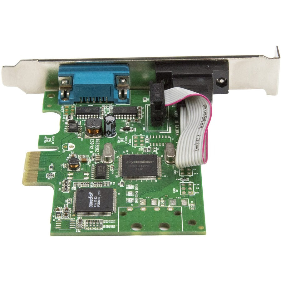 StarTech.com 2-Port PCI Express Serial Card with 16C1050 UART - RS232
