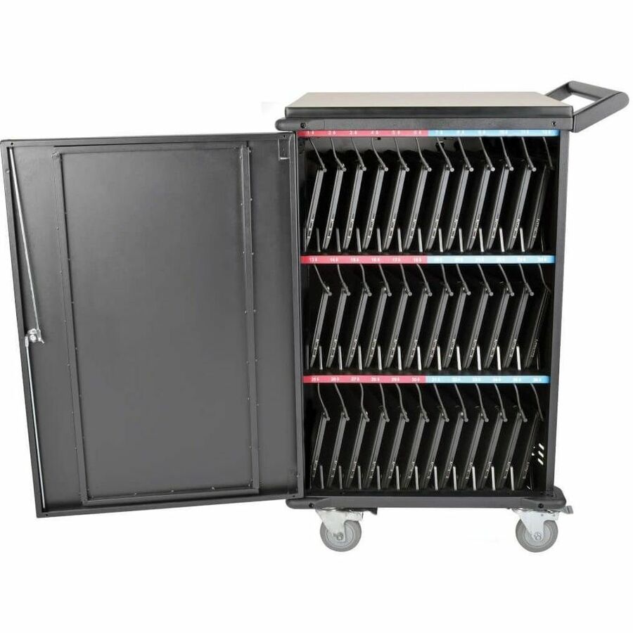 Tripp Lite series 36-Device AC Charging Station Cart for Chromebooks and Laptops, Black