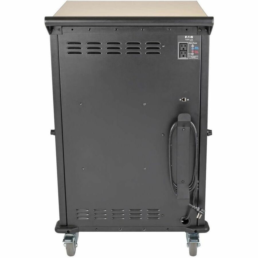 Tripp Lite series 36-Device AC Charging Station Cart for Chromebooks and Laptops, Black