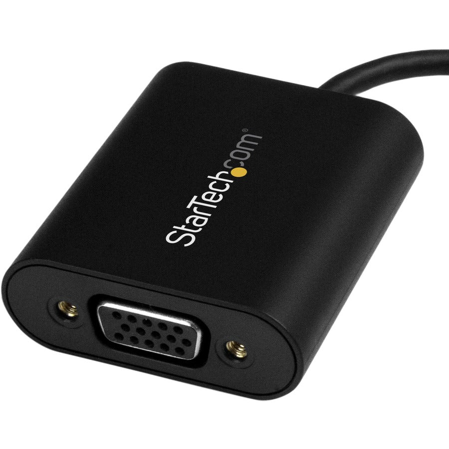 StarTech.com USB-C to VGA Adapter - with Presentation Mode Switch - 1920x1200