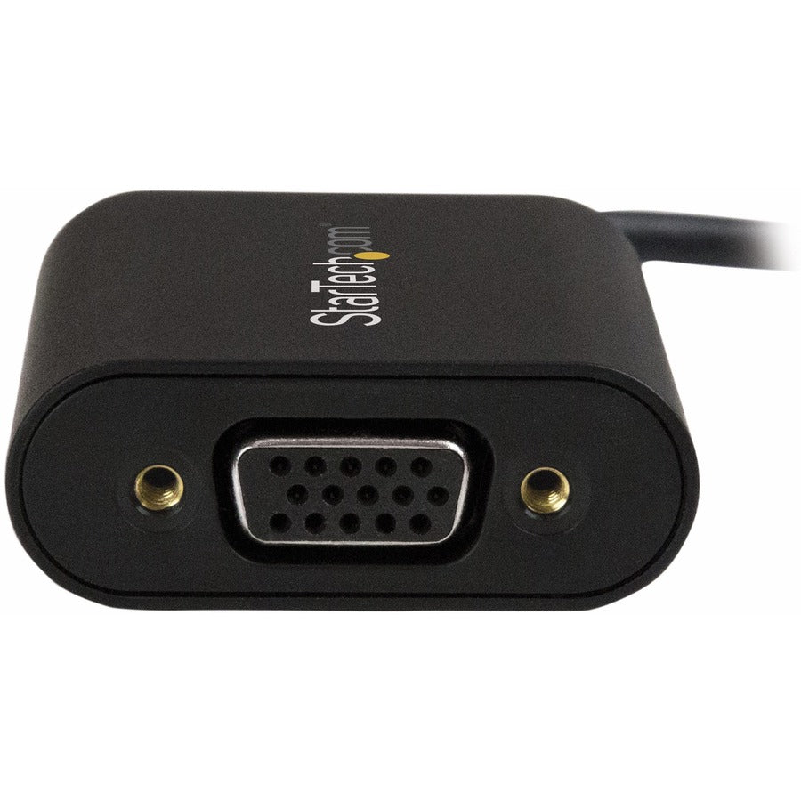 StarTech.com USB-C to VGA Adapter - with Presentation Mode Switch - 1920x1200