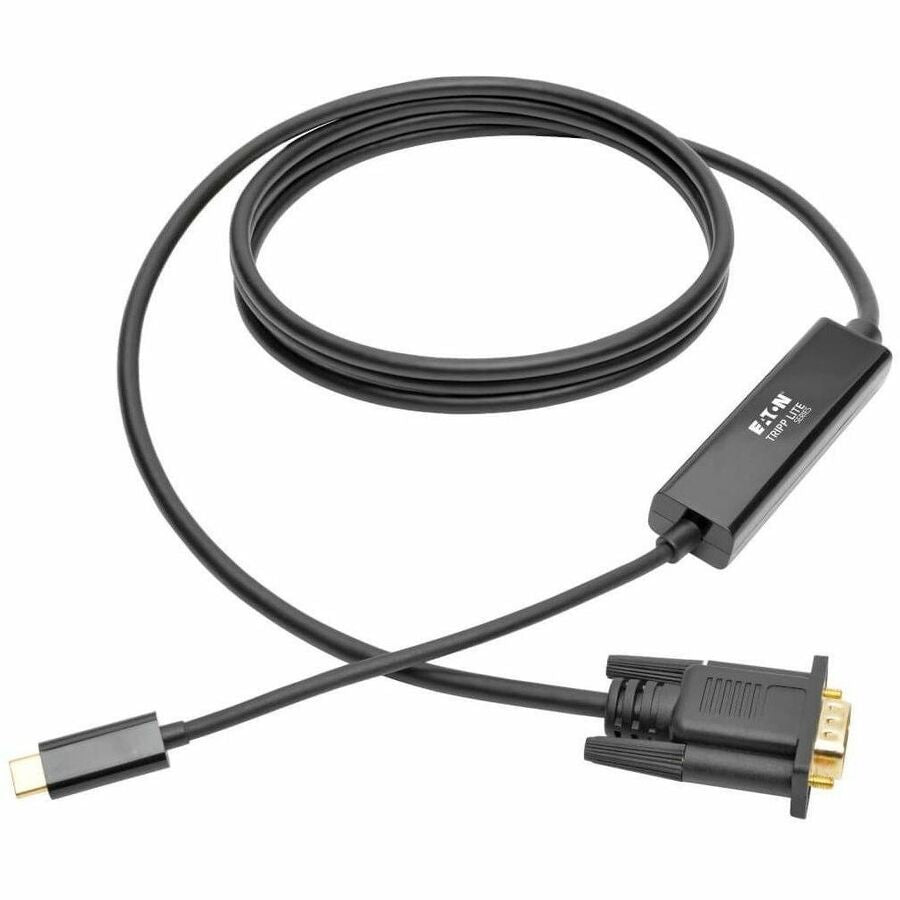 Tripp Lite series USB C to VGA Adapter Cable (M/M), 1920 x 1200 (1080p), 6 ft