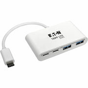 Tripp Lite series 4-Port USB 3.1 Gen 1 Portable Hub, USB-C to (x2) USB-A and (x2) USB-C