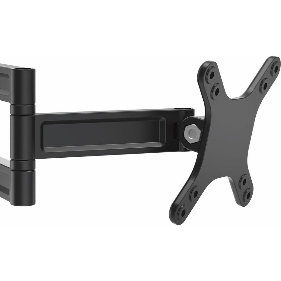 StarTech.com ARMWALLDS Mounting Arm for Monitor, TV, Flat Panel Display - Black