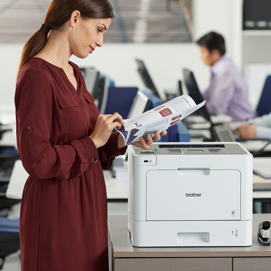 33 ppm Mono / 33 ppm Color - 2400 x 600 dpi class - Automatic Duplex Print - 300 Sheets Input - Ethernet - Wireless LAN - 40000 Pages Duty Cycle - Plain Paper Print - USB