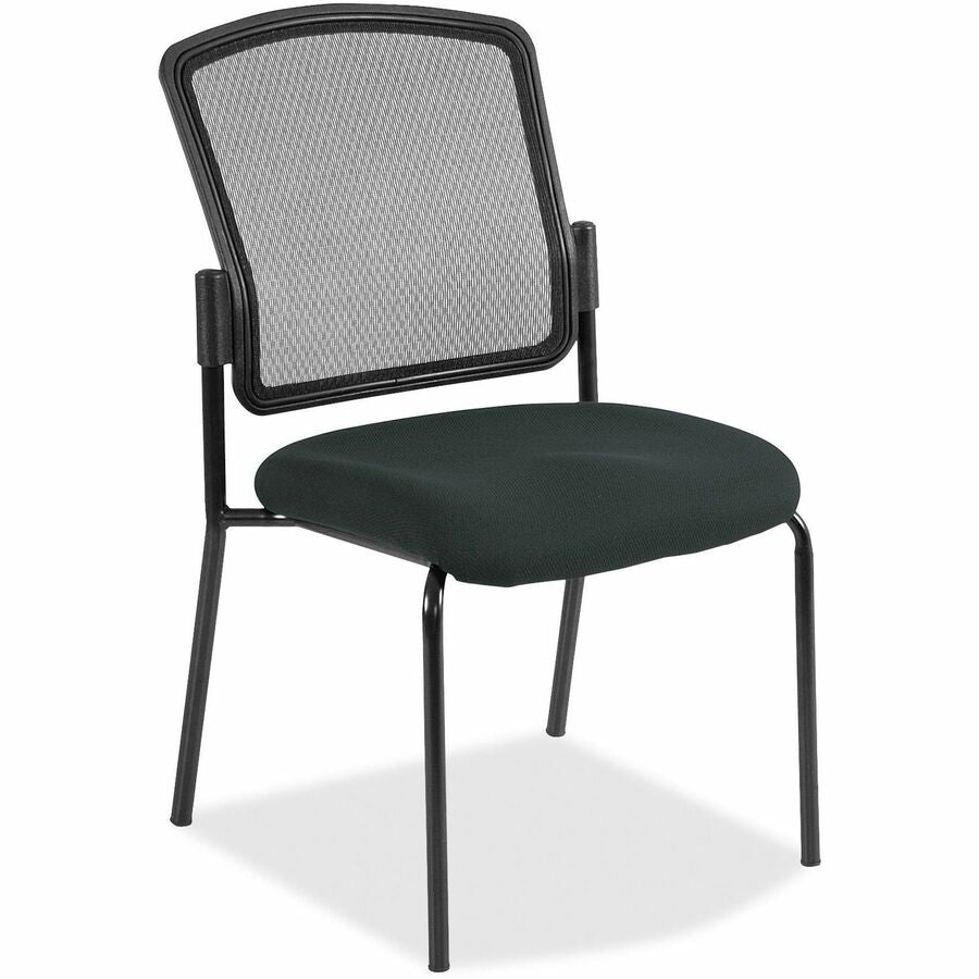 Eurotech dakota 2 Stackable - Black Seat Color - Vinyl Seat Material - Four-legged Base - Dillon Black - 2 / Carton