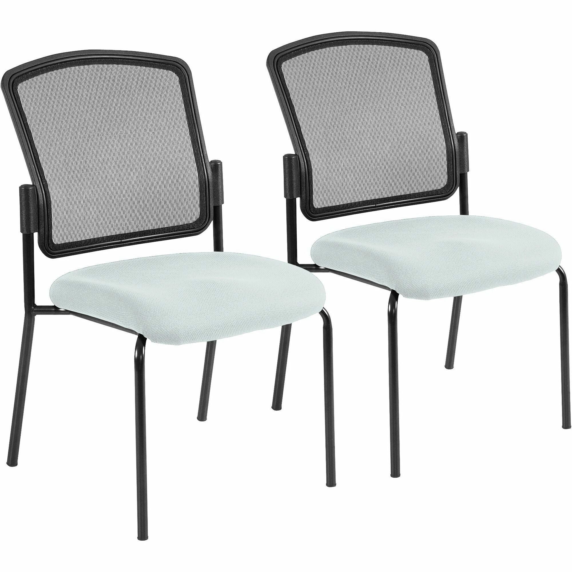 Eurotech dakota 2 Stackable - Breezy Seat Color - Vinyl Seat Material - Four-legged Base - Castillo Breezy - 2 / Carton