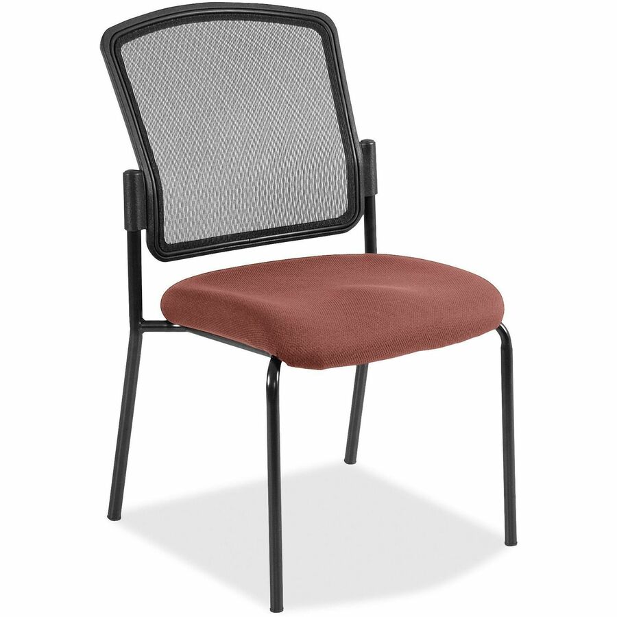 Eurotech dakota 2 Stackable - Cordovan Seat Color - Vinyl Seat Material - Four-legged Base - Dillon Cordovan - 2 / Carton