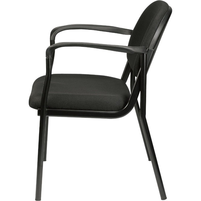 Eurotech dakota with Arms - Java Seat Color - Fabric, Vinyl Seat Material - Java Back Color - Vinyl, Fabric Back Material - Four-legged Base - Dillon Java - 1 Carton