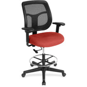 Eurotech Utility Stool - Canyon Red Rock - Vinyl - 1 Each