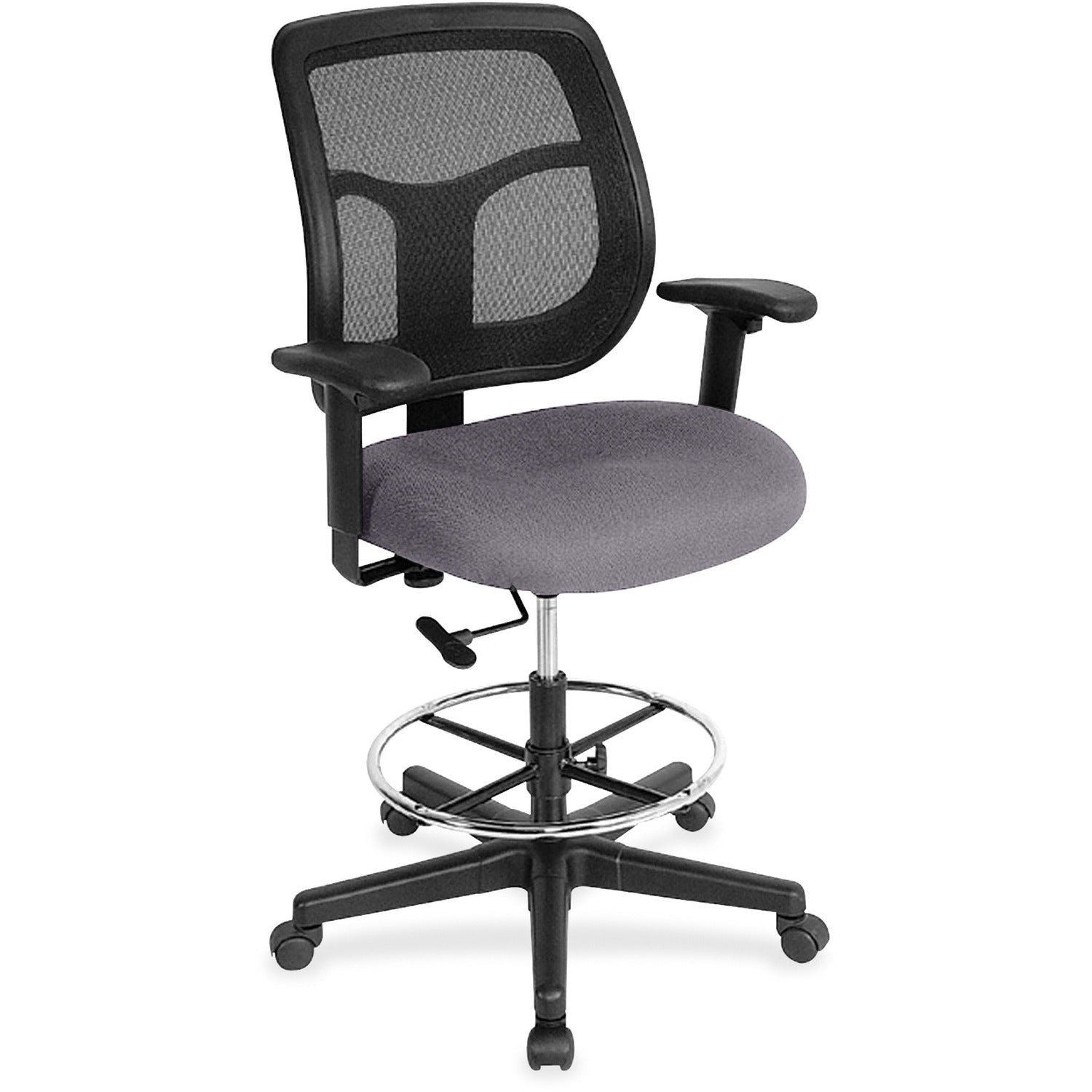 Eurotech Utility Stool - Canyon Carbon - Vinyl - 1 Each