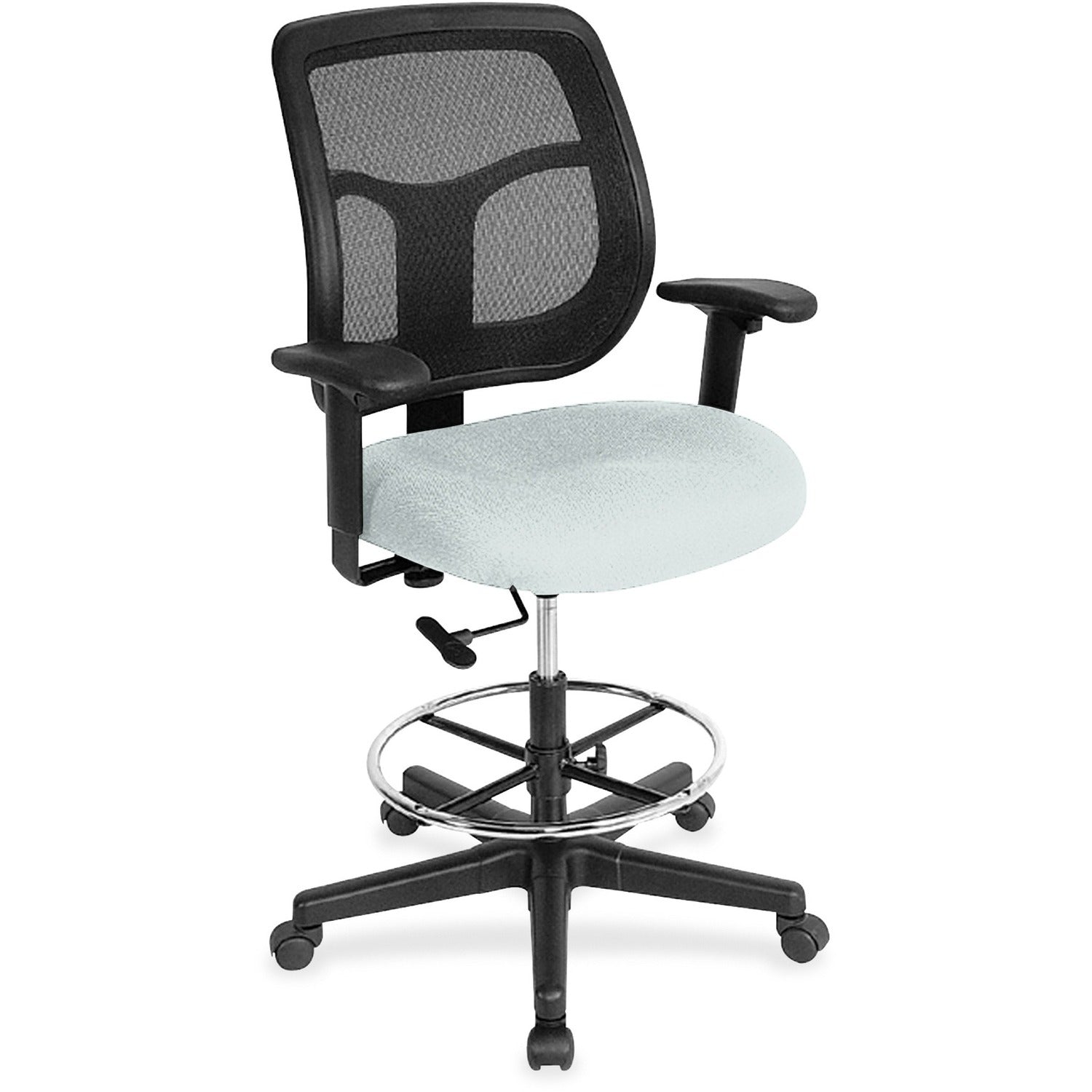 Eurotech Utility Stool - Castillo Breezy - Vinyl - 1 Each