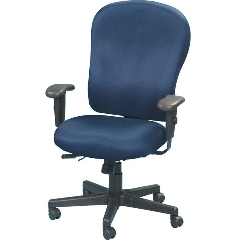 Eurotech 4x4xl High Back Task Chair - Stratus Seat Color - Vinyl Seat Material - Stratus Back Color - Vinyl Back Material - High Back - 5-star Base - Dillon Stratus - Armrest - 1 Each